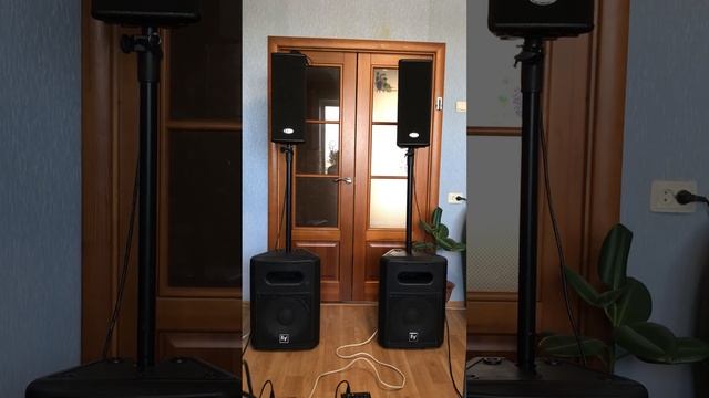 Dynacord Power Mate 600-3, Dynacord VL 262, SDY-Power , Electro Voice SB-122, SB-122, видео обзор-1