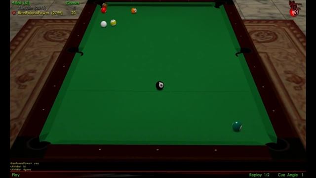 Virtual Pool 3 VP3 9 Ball World Championships 2009 - pt 2 смотреть онлайн