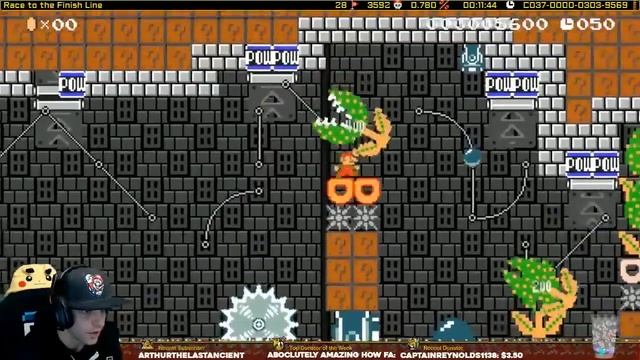 Glorious Victory or Brutal Defeat! The Grand-Sagan Rematch Finale! Mario Maker смотреть онлайн