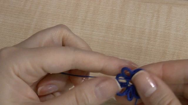 Фриволите. Ажурная брошь. 1 часть (1 - 2 слой), процесс плетения. Frivolite