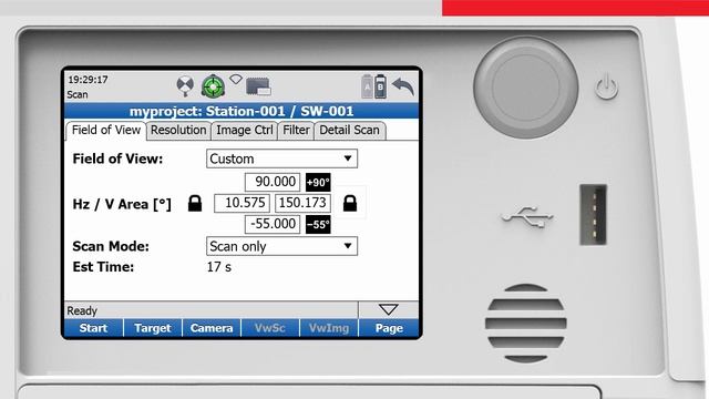 Leica ScanStation P40: How-to start a scan смотреть онлайн