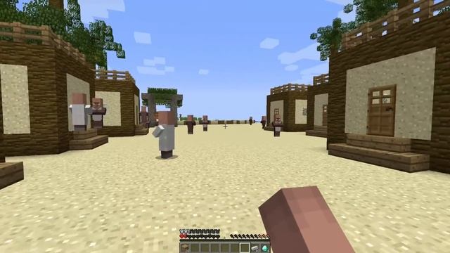 НУБ НАШЕЛ ДЕРЕВНЯ ЖИТЕЛЕЙ НА НЕОБИТАЕМОМ ОСТРОВЕ В МАЙНКРАФТ ! НУБИК ПРОТИВ КРАБ MINECRAFT Мультик