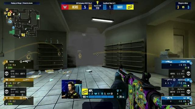 НАВИ ГРАМОТНО ВЫБИВАЮТ ВАЖНЫЙ РАУНД! Heroic Vs Na'Vi