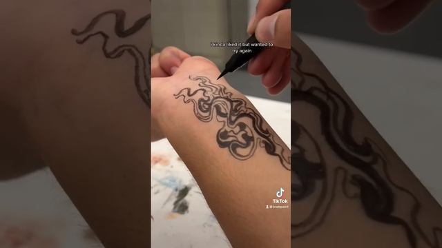 When you have strict parents but want a tattoo?? #shorts #inkbox смотреть онлайн