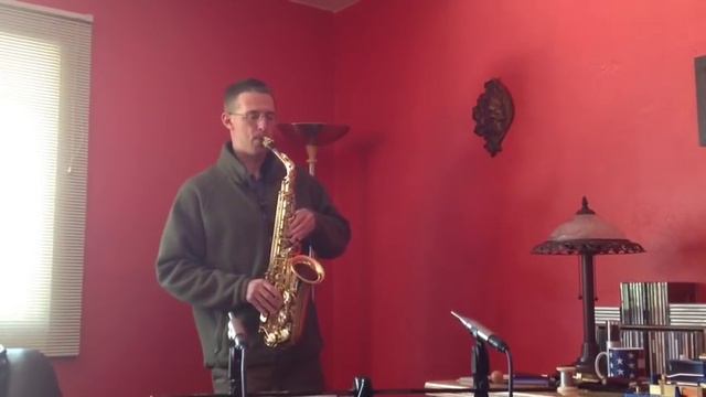 Colin Lippy - Saxophone - Ferling Etude #3 смотреть онлайн