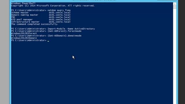Откат функциональных уровней домена и леса в Windows Server 2012 R2 смотреть онлайн