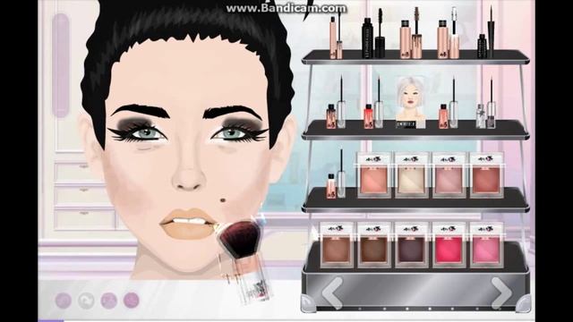Готический макияж Stardoll. смотреть онлайн
