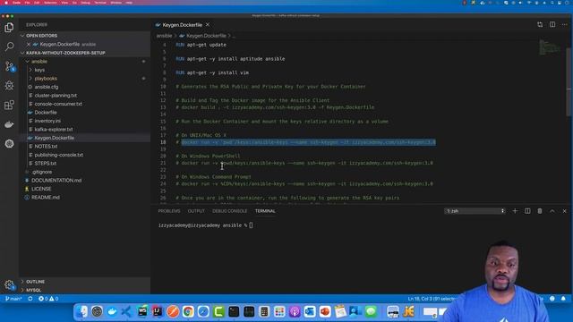 Creating RSA Keys from Docker Containers смотреть онлайн