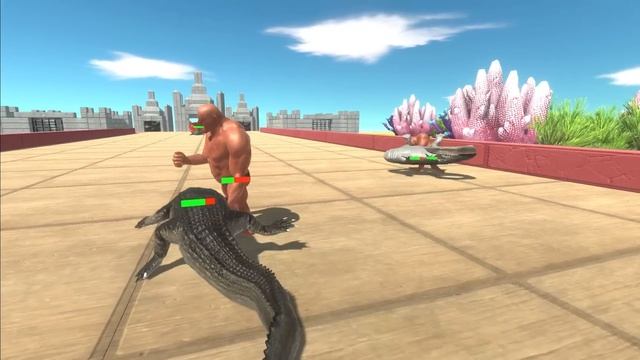 Reptiles Infinity War - Titanoboa Revolt | Animal Revolt Battle Simulator смотреть онлайн