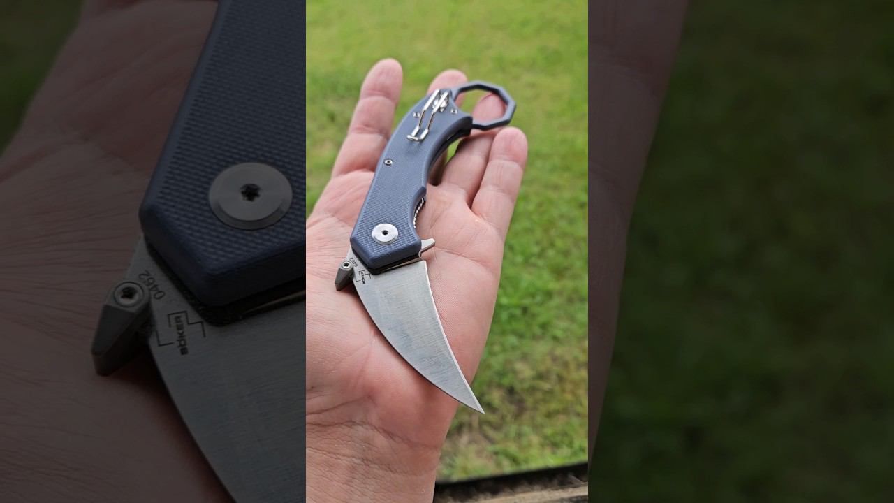 Обзор КЕРАМБИТА Boker HEL #ножи #клинок #керамбит смотреть онлайн