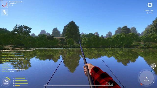 Русская рыбалка 4.Ловля уклейки на реке Вьюнок, на маховую удочку. Часть 2 смотреть онлайн