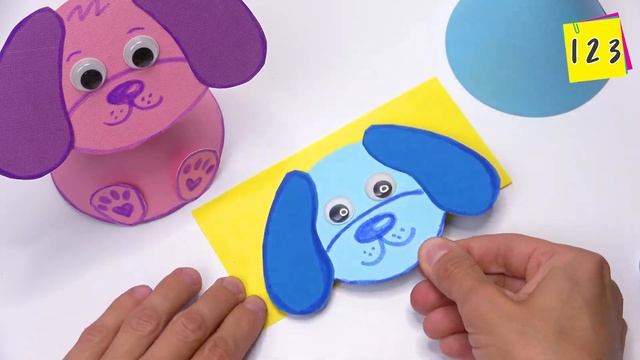 3d paper DOG | Moving paper toys смотреть онлайн