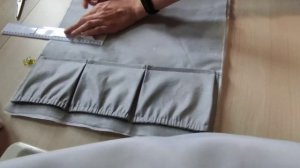 Органайзер из ткани своими руками. Карманы для хранения.