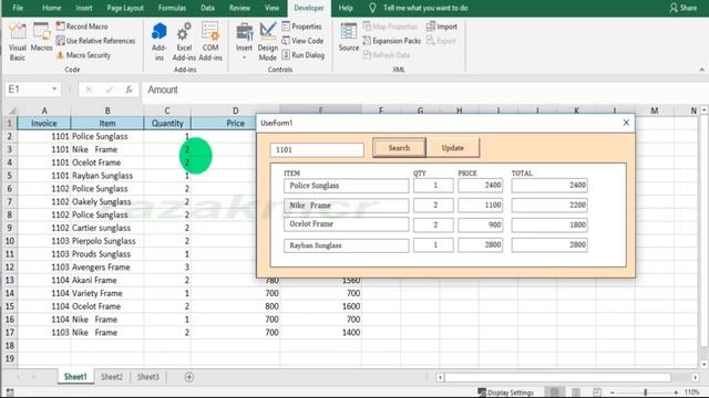 Transaction Update By Textbox Excel VBA смотреть онлайн