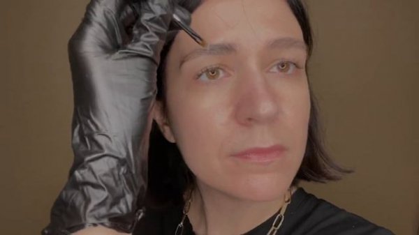 Окрашивание бровей краской Levissime в домашних условиях