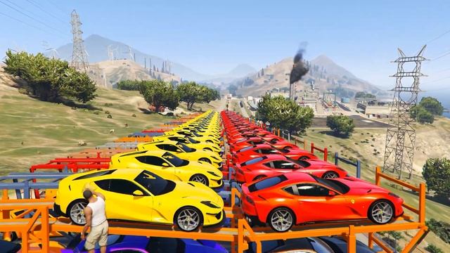 ? CAN YOU STOP THE TRAIN IN GTA 5 ??? - Train Game Videos смотреть онлайн