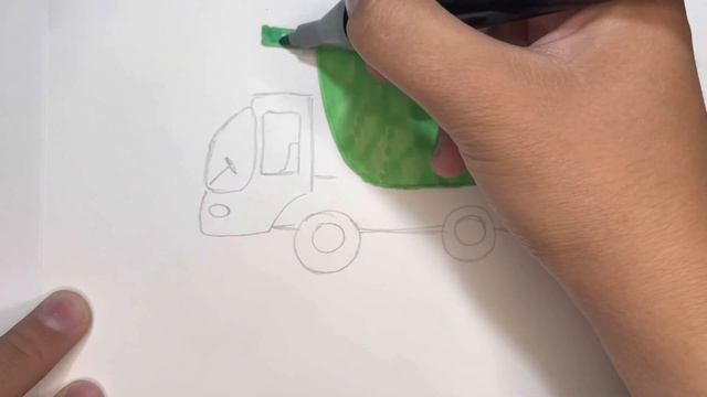 Как нарисовать грузовик смотреть онлайн