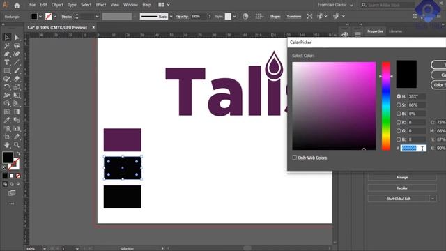 How to use Color Pick Eyedropper | color picker from image | P Tech Tube смотреть онлайн