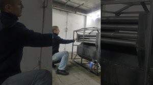 теплообменник для покрасочной камеры/дизельная горелка 120кВт