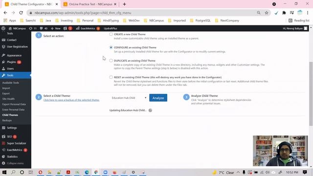 Create Wordpress Child Theme - Safely and Conveniently https://nbcampus.com смотреть онлайн