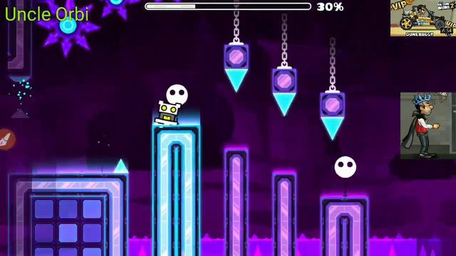 Geometry Dash World 10 Level Monster Dan's Off Я ЧИТЕР В GEOMETRY DASH ?? смотреть онлайн