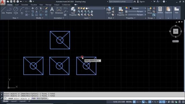 Diferencia entre un Grupo y un Bloque en AutoCAD смотреть онлайн