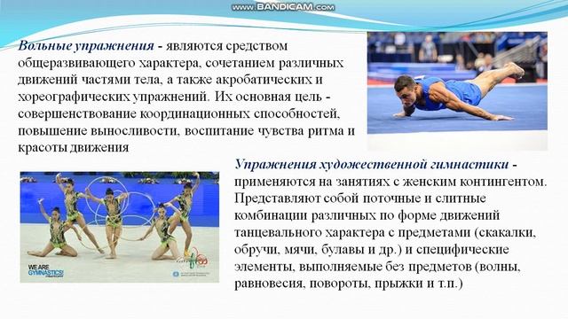 Видеоурок на тему: Гимнастика в системе физического воспитания смотреть онлайн