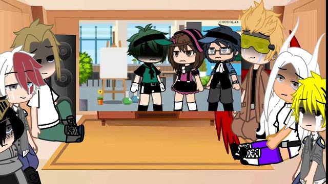 MHA react to time left to live//meme//my heroe academia// смотреть онлайн