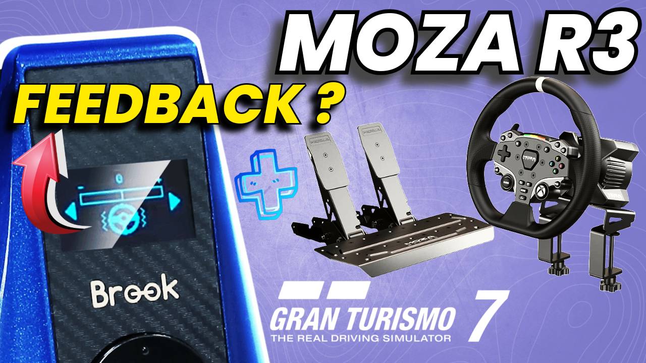 ФИДБЕК ОГОНЬ? MOZA R3 + Brook = Gran Turismo 7 #mozaracing #brook #granturismo #gt7