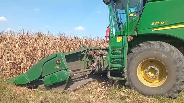 Trebbiatura mais 2022 | Corn harvest ? | John Deere S 660i смотреть онлайн