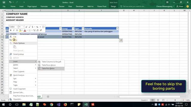 4. CCF - Tutorial membuat aplikasi akuntansi dengan Excel (SimAcc) dan Power Pivot смотреть онлайн