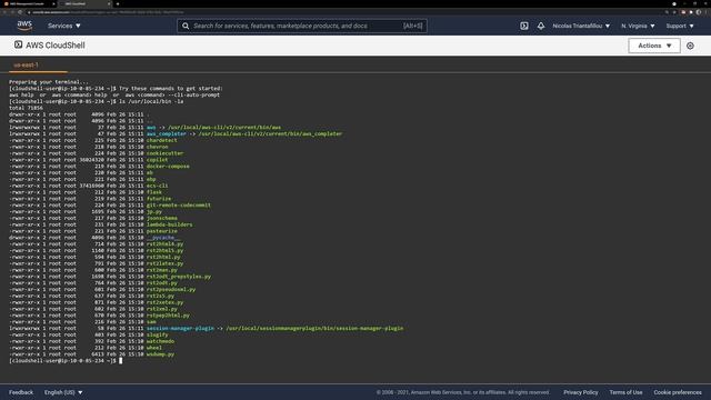 How to use AWS CloudShell смотреть онлайн