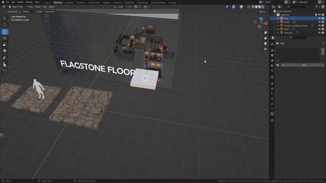 Преобразование ориентации (Transformation Orientation) в Blender - урок 5 смотреть онлайн