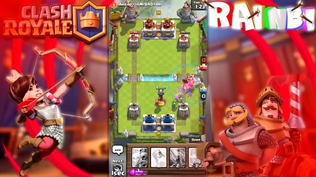 ВЫПАЛ ЛЕГЕНДАРНЫЙ СУНДУК! // ЛЕГ СУНДУК // rainbi // CLASH ROYALE смотреть онлайн