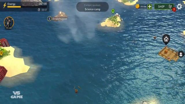 I Found A Survivor | Survival on Raft: Ocean Nomad - Simulator Android Gameplay смотреть онлайн