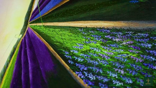 How to Manual Lavender Embroidery: A Step by Step Guide смотреть онлайн