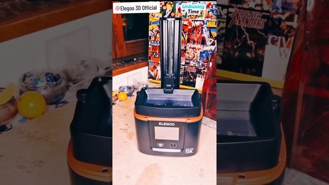 Unboxing Elegoo Mars 4 9K. смотреть онлайн