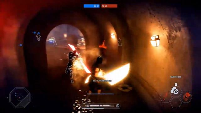 Rey Jedi Guardian MOD looks AMAZING!! Heroes vs Villains - Battlefront 2 meme gameplay смотреть онлайн