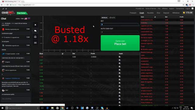 GIVING AWAY ANOTHER KNIFE! (CSGO Roll Sponsored Gambling) смотреть онлайн