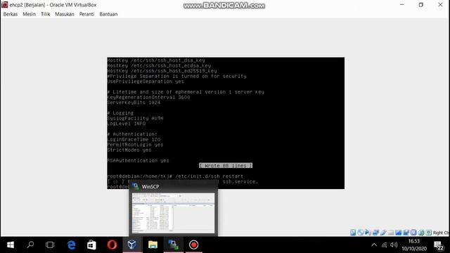 Konfigurasi EHCP Debian 8 смотреть онлайн