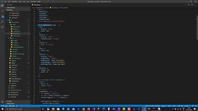 React js Introducción a Material UI y uso de la Caché смотреть онлайн
