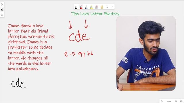 The Love Letter Mystery ❤️ | HackerRank | Tamil | code io смотреть онлайн