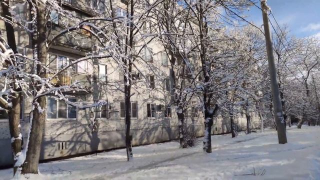 Завалило снегом! Зима в Краснодаре, январь 2021 смотреть онлайн