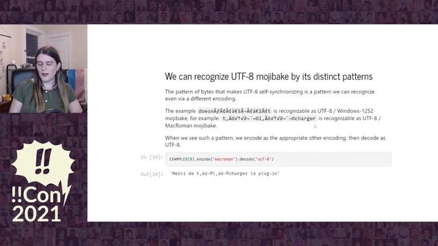 !!Con 2021 - Mojibake! What the hâ€”ck happened to these strings? by Robyn Speer смотреть онлайн