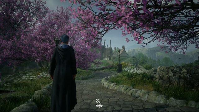 HQ Screensaver Hogsmeade 'realtime' using Hogwarts Legacy -=PC Ultra (No FSR) No HUD 9yo PC&AMD GPU смотреть онлайн