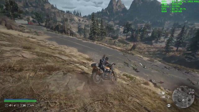 Days Gone - GTX 1080Ti Ultra settings 2560x1440 смотреть онлайн