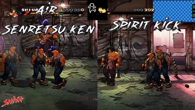 Streets of rage 4 (Основные и альтернативные приёмы) смотреть онлайн