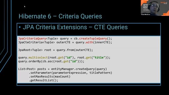 PentaBAR Webinar // Spring and Hibernate 6 Migration смотреть онлайн