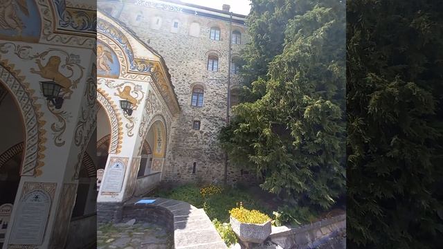 Рильский монастырь в Болгарии. смотреть онлайн