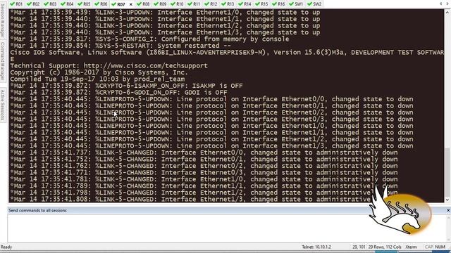 Cisco Interface Method tftp Solution (in EVE-NG or PNETLab) смотреть онлайн